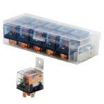 رله بوق 5 فیش بسته 10 تایی